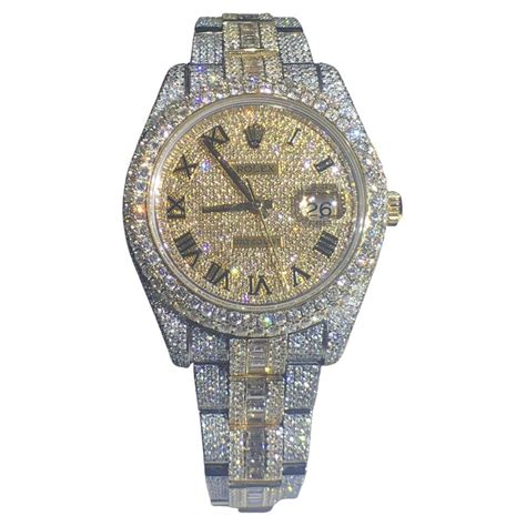 iced out watch replica|watch iced out in peridot.